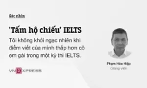 'Tấm hộ chiếu' IELTS 'Tấm hộ chiếu' IELTS