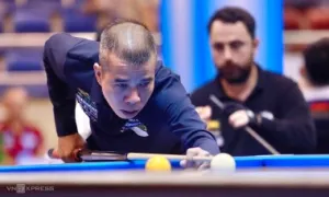 Cơ thủ Quyết Chiến giành HC đồng World Cup Cơ thủ Quyết Chiến giành HC đồng World Cup