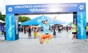 Quy Nhơn có nắng, gió nhẹ ngày đua VnExpress Marathon Quy Nhơn có nắng, gió nhẹ ngày đua VnExpress Marathon